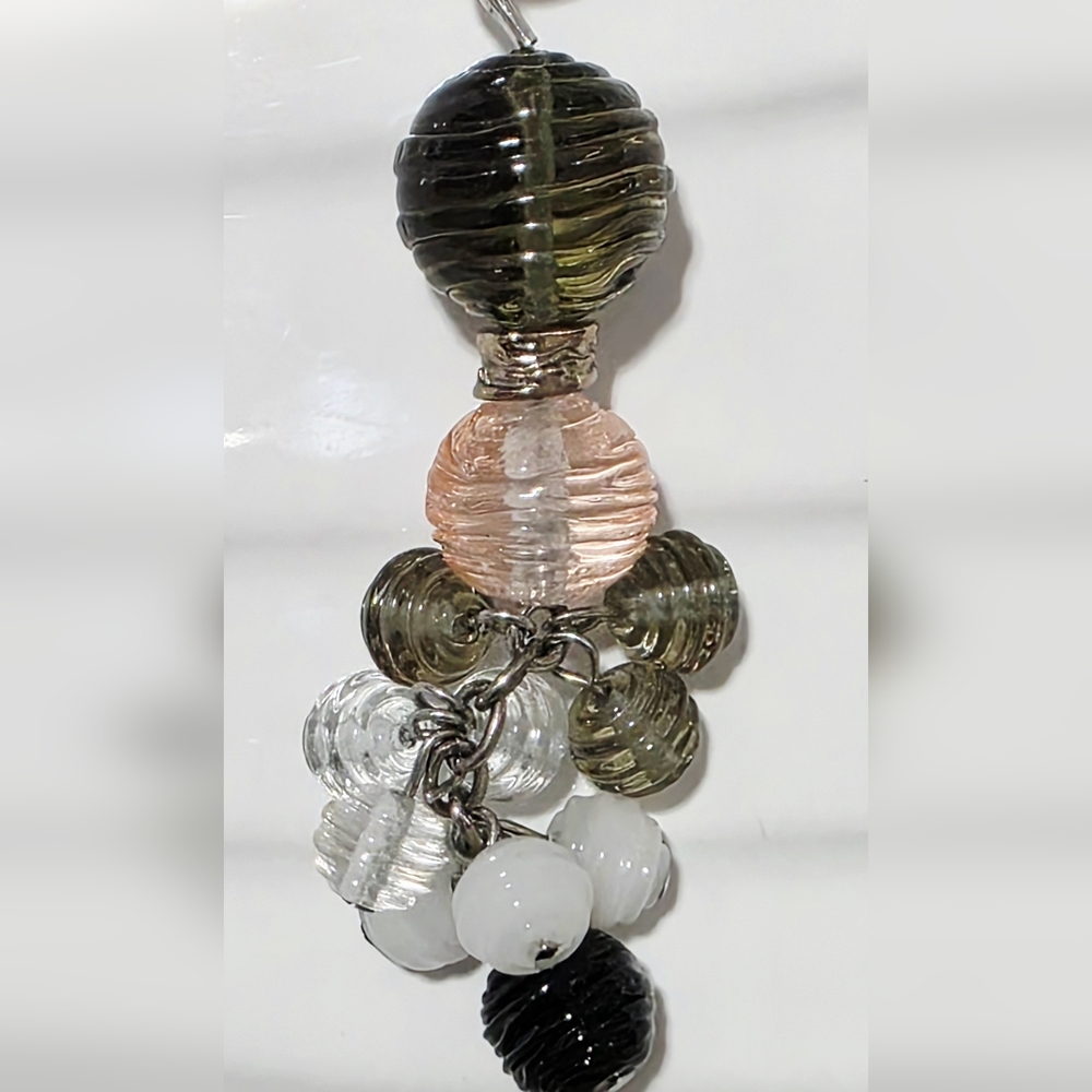 Antica Murrina Murano Glass Beaded Pendant Necklace - Picture 4 of 6